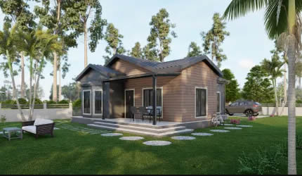 85m² Tek Katlı Prefabrik Villa